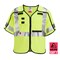 Milwaukee Tool AR/FR Cat.1 High Visibility Vest w/Sleeves S, M Class 3 X Back, , Hook and Loop 10 Pockets, No 48-73-5331 - alternate 9