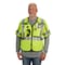 Milwaukee Tool AR/FR Cat.1 High Visibility Vest w/Sleeves S, M Class 3 X Back, , Hook and Loop 10 Pockets, No 48-73-5331 - alternate 2