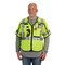 Milwaukee Tool AR/FR Cat.1 High Visibility Vest w/Sleeves 2XL, 3XL Class 3 X Back, , Hook and Loop 10 Pockets, No 48-73-5333 - alternate 6