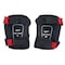 Milwaukee Tool Performance Knee Pad, Hard Shell, Plastic Pad, Fabric Cap, Buckle Closure, 2 Straps, Black/Red 48-73-6030 - alternate 9