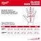 Milwaukee Tool Cut Protection Dipped Gloves, Cut Level A6 , Dipped , Nitrile , Sandy Nitrile , L 12 PK 48-73-7002B - alternate 7
