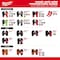 Milwaukee Tool Cut Protection Dipped Gloves, Cut Level A9 , Dipped , Nitrile , Rough , 2XL 1 PR 48-73-7034 - alternate 7
