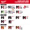 Milwaukee Tool Cut-Resistant Dipped Gloves, Cut Level A3 , Dipped , Nitrile , Rough , Medium 1 PR 48-73-7131E - alternate 9