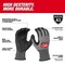 Milwaukee Tool Cut-Resistant Dipped Gloves, Cut Level A3 , Dipped , Nitrile , Rough , 2XL 1 PR 48-73-7134E - alternate 9