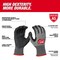 Milwaukee Tool Cut-Resistant Dipped Gloves, Cut Level A5 , Dipped , Nitrile , Rough , Medium 1 PR 48-73-7151 - alternate 8
