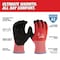 Milwaukee Tool Cut-Resistant Insulated Gloves, Cut Level A2 , Double Dipped , Latex , Sandy , S (7) 48-73-7920 - alternate 10