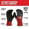 Milwaukee Tool Cut-Resistant Insulated Gloves, Cut Level A4 , Double Dipped , Latex , Sandy , S (7) 48-73-7940 - alternate 9