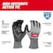 Milwaukee Tool Cut-Resistant Coated Gloves, Cut Level A2 , Dipped , Polyurethane , Smooth , XL 1 PR 48-73-8723 - alternate 7