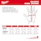 Milwaukee Tool Cut-Resistant Coated Gloves, Cut Level A3 , Dipped , Polyurethane , Smooth , 2XL 1 PR 48-73-8734 - alternate 8