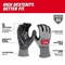 Milwaukee Tool Cut-Resistant Coated Gloves, Cut Level A4 , Dipped , Polyurethane , Smooth , 2XL 1 PR 48-73-8744 - alternate 3