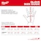 Milwaukee Tool Cut-Resistant Dipped Gloves, Cut Level A5 , Dipped , Polyurethane , Rough , Medium 1 PR 48-73-8751E - alternate 6