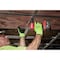 Milwaukee Tool 12PK High Visibility Cut Level 3 Polyurethane Dipped Gloves - XL 48-73-8933B - alternate 9