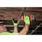 Milwaukee Tool High Visibility Cut Level 3 Polyurethane Dipped Gloves - XXL, PR 48-73-8934 - alternate 8