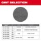 Milwaukee Tool & Equipment Grit Mesh Sanding Discs, 3 in Dia, Aluminum Oxide, 80 Grit, Coated Type, Not Applicable 48-80-6080 - alternate 6