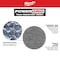 Milwaukee Tool & Equipment Grit Mesh Sanding Discs, 3 in Dia, Aluminum Oxide, 120, 180, 80 Grit, Coated Type, Not Applicable 48-80-6406 - alternate 5
