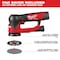 Milwaukee Tool & Equipment Grit Mesh Sanding Discs, 3 in Dia, Aluminum Oxide, 120, 180, 80 Grit, Coated Type, Not Applicable 48-80-6406 - alternate 6
