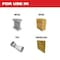 Milwaukee Tool & Equipment Bandfile Belts, 0.38 in W, 0.10 in L, Coated, Ceramic, 60 Grit, Coarse, Not Applicable, Blue, Red 48-80-7060 - alternate 10
