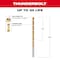 Milwaukee Tool THUNDERBOLT Titanium Coated 1/8" Drill Bits, PK2 48-89-2205 - alternate 3
