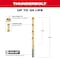 Milwaukee Tool 1/4" Thunderbolt Titanium Coated Drill Bit 48-89-2213 - alternate 4