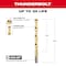 Milwaukee Tool 25/64" Thunderbolt Titanium Coated Drill Bit 48-89-2222 - alternate 2