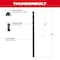Milwaukee Tool 7/64" Thunderbolt Black Oxide Drill Bit, PK2 48-89-2713 - alternate 4