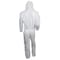 Kleenguard BrethParti Hood Covall REFLEX ZipFnt ElasWrisAnk WHT 3X 20/C 49116 - alternate 5