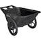 Rubbermaid Commercial Big Wheel Cart, HD, 1/4 cu. yd., 300 lb. FG564200BLA - alternate 3
