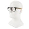 Kleenguard Maverick™ Clear Anti-Fog Safety Glasses with Black Frame with Orange Tips 49312