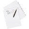 Avery Avery Big Tab Write & Erase Durable Plastic Dividers 16371, 8 White Tabs, 1 Set 7278216371 - alternate 5