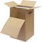 Smoothmove 24 in x 24 in x 40 in Moving Box, Kraft, Blue Printing, Kraft Corrugated Board, Single Wall, 32 ECT 7711001 - alternate 2