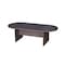 Boss Race Track Conference Table, 95"Wx43"D, Driftwood N136-DW - alternate 2