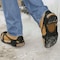 Due North Heavy Duty Traction Aid, Ice Traction Device, Rubber, Tungsten Carbide Spikes, Unisex, Size Medium V3550570-M - alternate 3