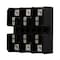 Eaton Bussmann Open Fuse Block, 61 to 100A Amp Range, 300V AC/DC Volt Rating, 3 Poles, Box Lug T30100-3CR - alternate 3