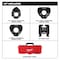 Milwaukee Tool 1/2" - 1" IPS-P Pivoting Press Ring Kit for M12 FORCE LOGIC Press Tool 49-16-2496X - alternate 6