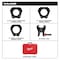 Milwaukee Tool 2-1/2" - 4" IPS-P Pivoting Press Ring Kit for M18 FORCE LOGIC Long Throw Press Tool 49-16-2698X - alternate 6