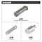 Milwaukee Tool Threading Jaw Inserts, PK6 49-16-5104 - alternate 2