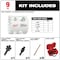 Milwaukee Tool 9 PC HOLE DOZER(tm) w/Carbide Teeth Hole Saw Kit 49-22-3079 - alternate 4