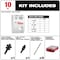 Milwaukee Tool HOLE DOZER Bi-Metal Hole Saw Kit w/PACKOUT Compact Organizer - 10PC 49-22-5606 - alternate 5
