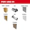 Milwaukee Tool NITRUS Carbide Extreme Metal Universal Fit OPEN-LOK Multi-Tool Blade (10 PK) 49-25-1569 - alternate 7