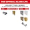 Milwaukee Tool 1-3/8 in. OPEN-LOK NITRUS CARBIDE Extreme Multi-Materials Oscillating Multi-Tool Blade (3 pk) 49-25-1573 - alternate 2