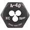 Milwaukee Tool Hex Threading Die 49-57-5308 - alternate 1