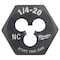 Milwaukee Tool Hex Threading Die 49-57-5334 - alternate 1