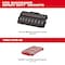 Milwaukee Tool 19 pc. SHOCKWAVE Impact Duty 3/8" Drive Metric Deep Well Socket Set, PACKOUT Low Organizer Tray 49-66-6816 - alternate 2