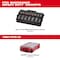 Milwaukee Tool PACKOUT Organizer Tray for 16 pc. SHOCKWAVE Impact Duty 1/2 in. Drive Metric Deep Well Sockets 49-66-6833 - alternate 3