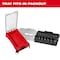 Milwaukee Tool PACKOUT Organizer Tray for 16 pc. SHOCKWAVE Impact Duty 1/2 in. Drive Metric Deep Well Sockets 49-66-6833 - alternate 4