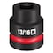 Milwaukee Tool 1 in Drive Impact Socket Standard Socket, Black Phosphate, Socket Size 13/16", SAE 49-66-7841 - alternate 3