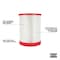 Milwaukee Tool Large HEPA Dry Filter for M18 FUEL Wet/Dry Shop Vacuums 49-90-1977 - alternate 4