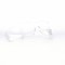 3M Virtua Safety Glasses, Scratch-Resistant, Wraparound, Frameless, Clear Arm, Clear Lens 62099 - alternate 5