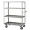 Little Giant Stock Cart, 12 ga. Steel, 3600 lb Load Capacity, 5 Shelves, 63-1/2" H 5M24366PH - alternate 2