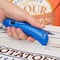 Pacific Handy Cutter Safety Knife, Multipurpose, 5 1/2 in Length, Rounded Safety Blade, Ergonomic Handle, Blue RSC-432 - alternate 6